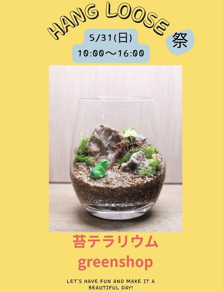 前回も大好評だった苔テラリウム🍃